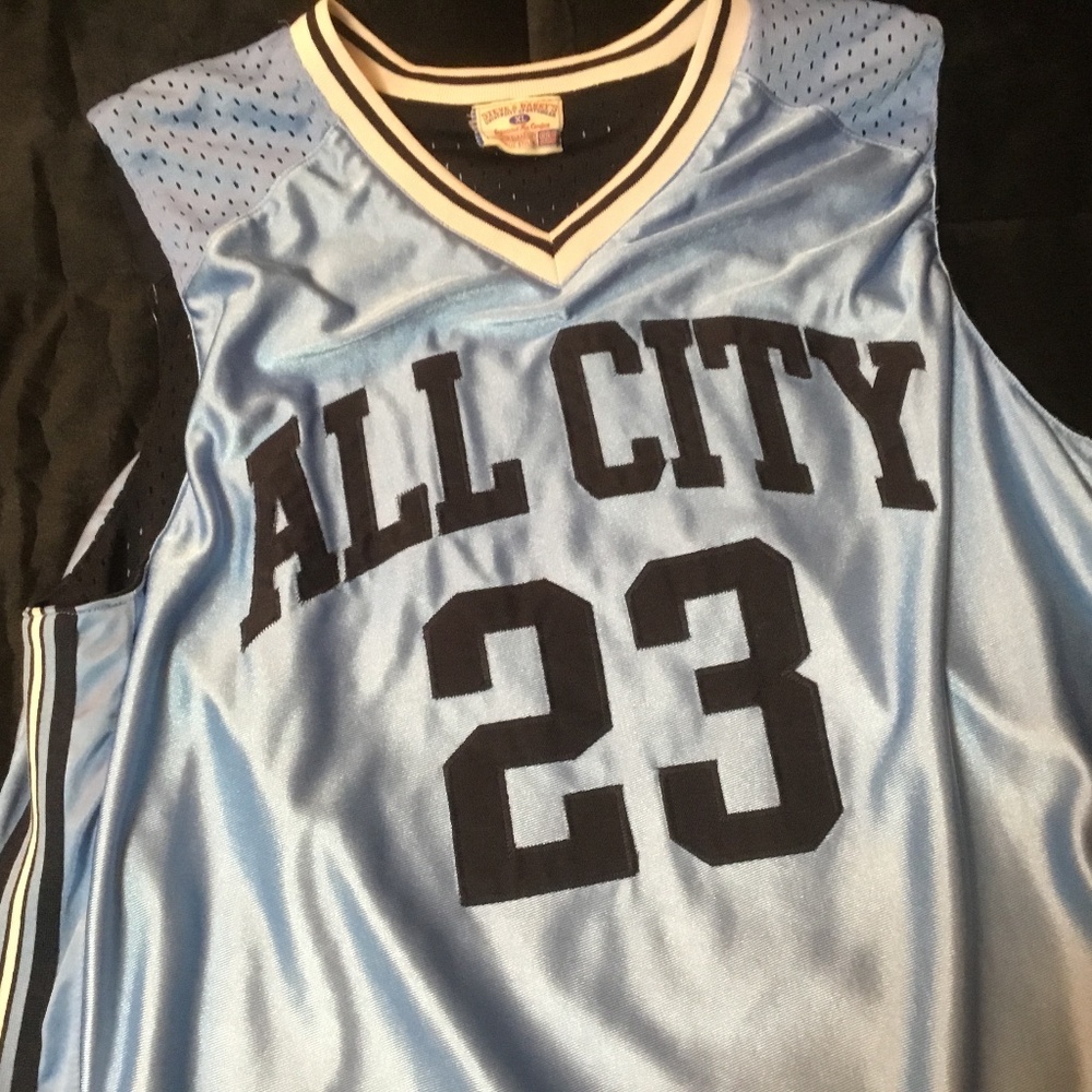 ALL CITY #23 *Reversible* JERSEY (Light and Dark BLUE) by Steve & Barry’s